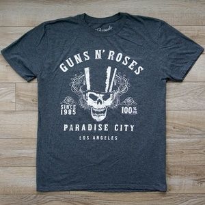 Guns N' Roses Paradise City Los Angeles Tshirt